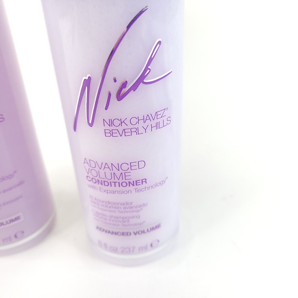 Nick Chavez Advanced Volume Shampoo and Conditioner w/ Expansion Technology 8 oz - Picture 5 of 5